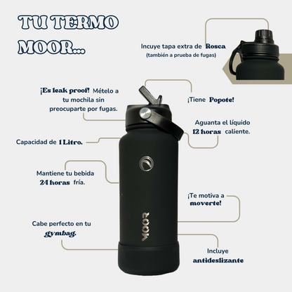 MOOR Termo 1L Black