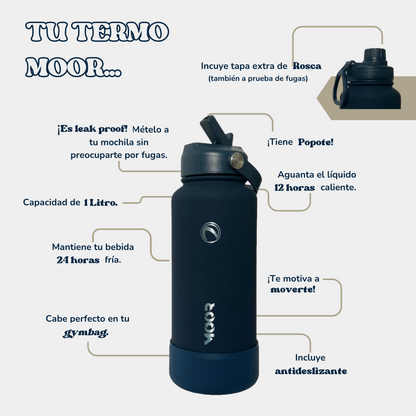 MOOR Termo 1L Navy