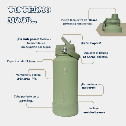 MOOR Termo 1L Matcha